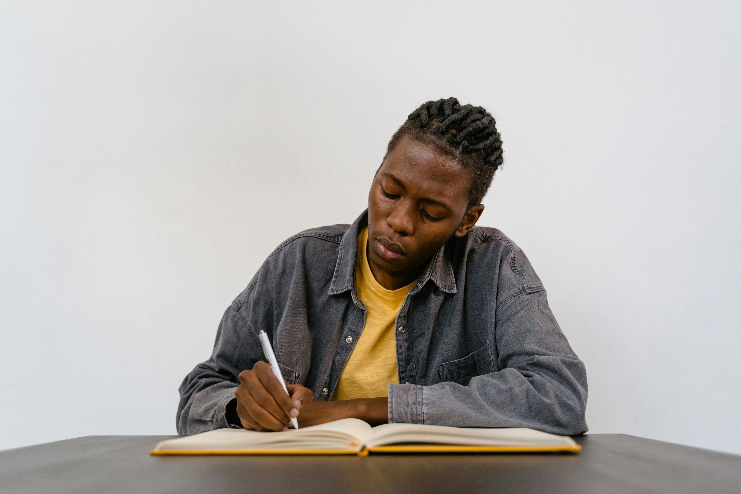 persona enfocada en el proceso